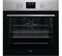 AEG 6000 Series BPX535A61M Built In Electric Single Oven and Pyrolytic Cleaning - Stainless Steel - A+ Rated, Stainless Steel