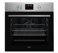 AEG 6000 Series BPX535A61M Built In Electric Single Oven and Pyrolytic Cleaning - Stainless Steel - A+ Rated, Stainless Steel