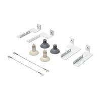 AEG BR12 Column Mounting Kit - Accessories for Washing Machines and Dryers - Anchors for Washing Machines from 52 to 67 cm - Includes Safety Flange - Maximum Stability - Clothes Care