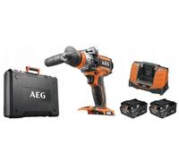 AEG BSB18C3BL-502C 18V Brushless 110 Nm Impact Drill + 2 5.0ah Batteries