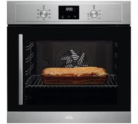 AEG Built-in Oven BCX335R11M, 72 L, Class A, Stainless Steel, Right Door | 72 L capacity, SurroundCook fan cooking, Energy Class A, 50-275°C, stainless steel, door opens to the Right