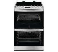 AEG CCB6741ACM 60cm Electric Double Oven Freestanding Cooker