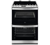 AEG CCB6741ACM 60cm Electric Double Oven Freestanding Cooker
