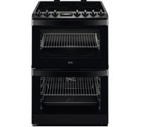 AEG CCB6741MCB 6000 Series Steam Bake 60cm Freestanding Electric Cooker with Ceramic Hob in Black
