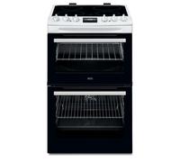 AEG 5000 SurroundCook CCX1530ACW 55 cm Electric Ceramic Cooker - White, White