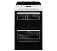 AEG 5000 SurroundCook CCX1530ACW 55 cm Electric Ceramic Cooker - White, White