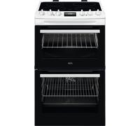 AEG 5000 SurroundCook CCX1530ACW 55 cm Electric Ceramic Cooker - White, White