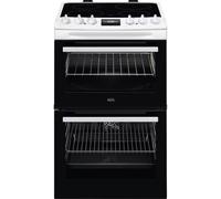 AEG 5000 SurroundCook CCX1530ACW 55 cm Electric Ceramic Cooker - White, White