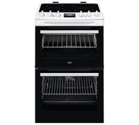 AEG 5000 SurroundCook CCX1530ACW 55 cm Electric Ceramic Cooker - White, White