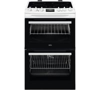 AEG 5000 SurroundCook CCX1530ACW 55 cm Electric Ceramic Cooker - White, White