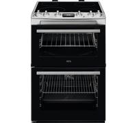 AEG CCX6530ACM 60cm Electric Double Oven Freestanding Cooker