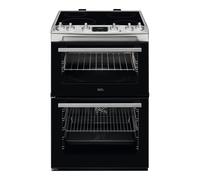 AEG CCX6540ACM cooker Freestanding cooker Electric Ceramic Stainless steel