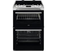AEG CCX6540ACM cooker Freestanding cooker Electric Ceramic Stainless steel