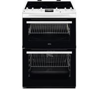 AEG CCX6540ACW 5000 Series Surround Cook 60cm Freestanding Electric Cooker with Ceramic Hob in White
