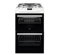 AEG CGX1130ACM 55cm Gas Double Oven Freestanding Cooker