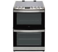 Aeg Cib6732Acm_Ss 60Cm Double Electric Cooker With Induction Hob - Stainless Steel