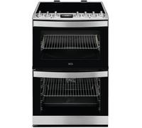 6000 SteamBake Electric Double Oven Cooker - CIB6743ACM