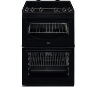 AEG CIX6500ABB 5000 Series Surround Cook 60cm Freestanding Electric Cooker with Induction Hob in Black