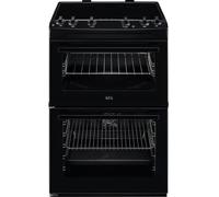 AEG CIX6500ABB 60cm Induction Double Oven Freestanding Cooker