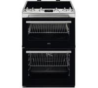AEG CIX6540ACM 5000 Series Surround Cook 60cm Freestanding Electric Cooker with Induction Hob Stainless Steel