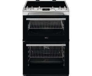 AEG CIX6540ACM 5000 Series SurroundCook Stainless Steel Freestanding 60cm Electric Induction Double Cooker