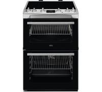 AEG CIX6540ACM 5000 Stainless Steel Freestanding 60cm Electric Induction Double Cooker