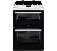 AEG CIX6540ACW 5000 Series Surround Cook 60cm Freestanding Electric Cooker with Induction Hob