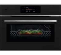 AEG TK8NK721T Series 8000 Built In Combi Microwave For Tall Housing - MATTE BLACK