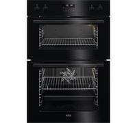 AEG DCE531160B 6000 Series Electric Built-In Double Oven - Black