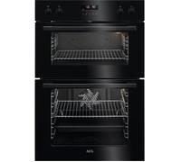 AEG DCE531160B 6000 Series Electric Built-In Double Oven - Black