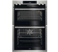 AEG Electric Built In Double Oven with Catalytic Liners - Stainless Steel