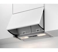 AEG DEB2631S 60cm Integrated Cooker Hood for Ducted/Recirculating Ventilation - Silver Grey, Silver