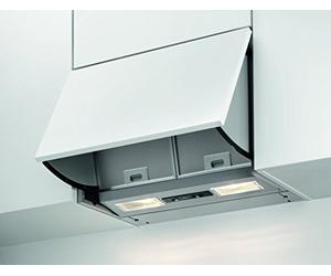 AEG DEB2631S Built-In Cooker Hood / Extractor or Recirculation / 60 cm / White / Max. 266 m³/h / Min. 62 - Max 67 dB(A) / D