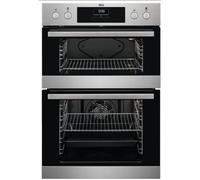 AEG DEB331010M 6000 Series Built-In Electric Double Oven - Black/Stainless NEW [EEK: A]