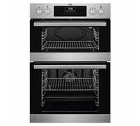 AEG DEX33111EM Double Oven Clean Enamel - Black