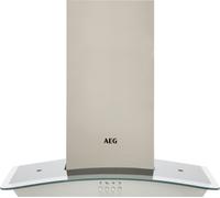 AEG DTB3653M 60cm Chimney Cooker Hood for Ducted/Recirculating Ventilation - Stainless Steel, Stainless Steel