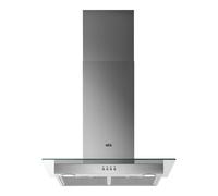AEG Glass Cooker Hood 60cm DTB3654M, 3 speeds, Extractor Hood With Powerful Extraction Motor & Washable Filter, Class C, LED Lighting, Push Button Control, Stainless Steel