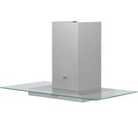 AEG DTB3954M 90cm Chimney Cooker Hood for Ducted/Recirculating Ventilation - Stainless Steel, Stainless Steel