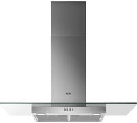 AEG DTB3954M - Stainless Steel/Glass Chimney Hood - 90cm Wide - C Energy Rated