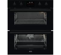 AEG DUB535060B 6000 Series Black SurroundCook Built Under Electric Double Oven