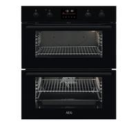 AEG DUB535060B Built Under Double Electric Oven - Black