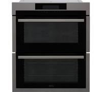 AEG 6000 SurroundCook Built Under Oven DUE731110M, 84L Combined Capacity, 59.4 cm, Multilevel Cooking, Antifingerprint Coating, Catalytic Cleaning, LCD Display, Child lock, Stainless Steel