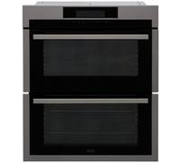 Aeg Due731110M_Ss Integrated Electric Double Oven - Stainless Steel Effect