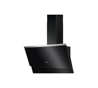 Aeg DVB5860B 80cm Black Glass Designer Screen Hood, Touch on glass controls, LED Lighting