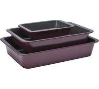 AEG Easy2Clean Baking Tray Set - Black, Black