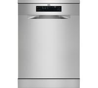 AEG 6000 Series Freestanding Dishwasher FFB74917ZM, 14 settings, 60cm, Airdry and SatelliteClean Technology, GlassCare, Delay Start, XtraPower, Adjustable Basket, dB44, 850x598x622mm, Grey, Class C