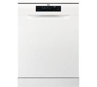 AEG GlassCare Freestanding Dishwasher - White B-rated