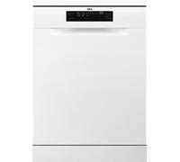 AEG 3000 Series Freestanding Dishwasher, FFX32617ZW, Dishwasher with AirDry Technology and GlassCare, 13 Settings, Machine Care Cycle for Extra Hygiene, Quik Program, 46 dB, 60cm, White, Class E