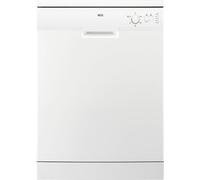AEG 6000 Series FFX52607ZW Full Size Dishwasher - White - E Rated, White