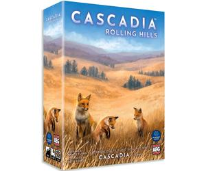AEG & FlatOut Games | Cascadia: Rolling Hills Roll & Write Puzzly Dice Game | Explore The Pacific Northwest Build Ecosystems | Ages 10+ | 1-4 Players